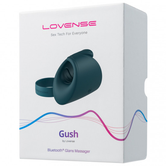 Смарт-вібромастурбатор для головки члена Lovense Gush Смарт-вібромастурбатор для головки члена Lovense Gush