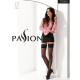 Панчохи Passion ST003 5 графітові, класичні, на ажурній силіконовій резинці Панчохи Passion ST003 5 графітові, класичні, на ажурній силіконовій резинці