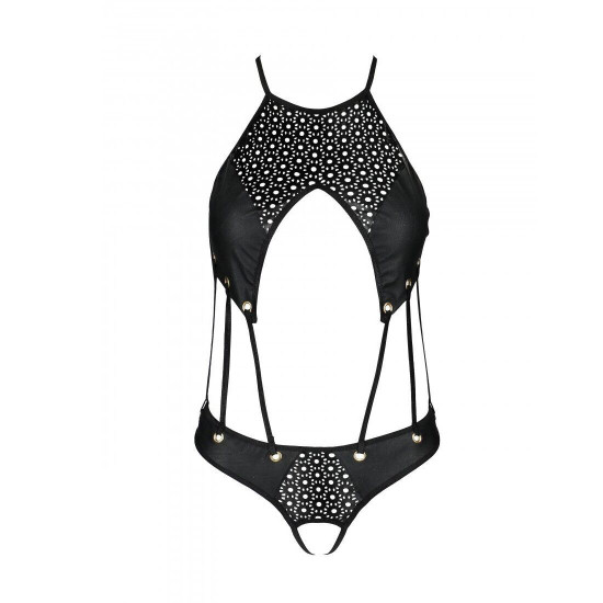 Розпродаж!!! Боді з екошкіри з ремінцями та перфорацією Tamaris Body black L/XL — Passion Розпродаж!!! Боді з екошкіри з ремінцями та перфорацією Tamaris Body black L/XL — Passion