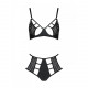 Розпродаж!!! Комплект з екошкіри Passion Tamaris Set black L/XL, бюстгальтер та трусики Розпродаж!!! Комплект з екошкіри Passion Tamaris Set black L/XL, бюстгальтер та трусики