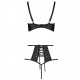 Розпродаж!!! Комплект з екошкіри Passion Tamaris Set black L/XL, бюстгальтер та трусики Розпродаж!!! Комплект з екошкіри Passion Tamaris Set black L/XL, бюстгальтер та трусики