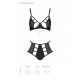 Розпродаж!!! Комплект з екошкіри Passion Tamaris Set black S/M, бюстгальтер та трусики Розпродаж!!! Комплект з екошкіри Passion Tamaris Set black S/M, бюстгальтер та трусики