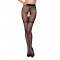 Колготки з відкритим доступом, контрастні шортики Passion TIOPEN 011 3/4 (20 den), black