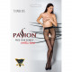 Колготки з відкритим доступом, контрастна подвійна резинка TIOPEN 015 black 1/2 (20 den) — Passion Колготки з відкритим доступом, контрастна подвійна резинка TIOPEN 015 black 1/2 (20 den) — Passion