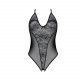 Боді з ажурним декором та відкритим кроком Ursula Body black L/XL — Passion Боді з ажурним декором та відкритим кроком Ursula Body black L/XL — Passion