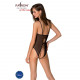 Боді з ажурним декором та відкритим кроком Ursula Body black S/M — Passion Боді з ажурним декором та відкритим кроком Ursula Body black S/M — Passion