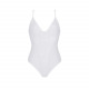 Боді з ажурним декором та відкритим кроком Ursula Body white L/XL — Passion Боді з ажурним декором та відкритим кроком Ursula Body white L/XL — Passion