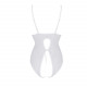 Боді з ажурним декором та відкритим кроком Ursula Body white L/XL — Passion Боді з ажурним декором та відкритим кроком Ursula Body white L/XL — Passion