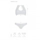 Комплект: бра, трусики з ажурним декором та відкритим кроком Ursula Set white S/M — Passion Комплект: бра, трусики з ажурним декором та відкритим кроком Ursula Set white S/M — Passion