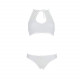 Комплект: бра, трусики з ажурним декором та відкритим кроком Ursula Set white XXL/XXXL — Passion Комплект: бра, трусики з ажурним декором та відкритим кроком Ursula Set white XXL/XXXL — Passion