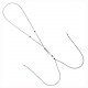 Прикраса для сосків Art of Sex - Nipple Clamps Arrow, колір гранатовий Прикраса для сосків Art of Sex - Nipple Clamps Arrow, колір гранатовий