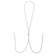 Прикраса для сосків Art of Sex - Nipple Clamps Arrow, колір м'ятний Прикраса для сосків Art of Sex - Nipple Clamps Arrow, колір м'ятний