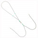 Прикраса для сосків Art of Sex - Nipple Clamps Arrow, колір м'ятний Прикраса для сосків Art of Sex - Nipple Clamps Arrow, колір м'ятний