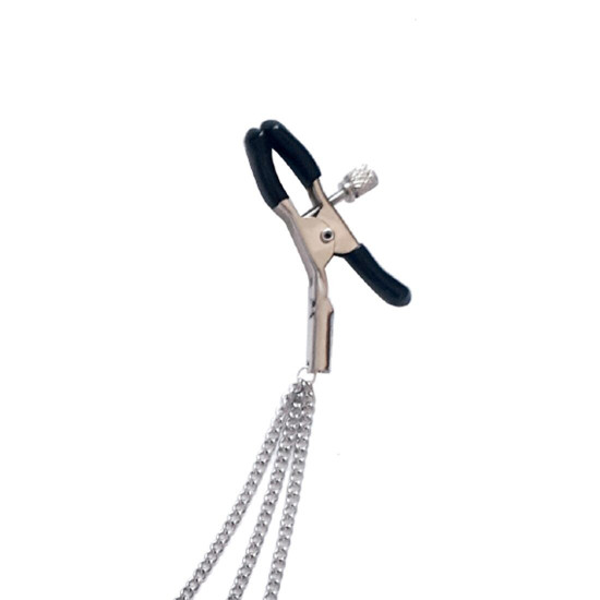 Затискач для сосків Art of Sex - Nipple Jewerlry Three Chains Затискач для сосків Art of Sex - Nipple Jewerlry Three Chains