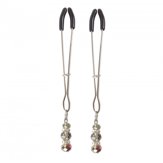 Затискач для сосків Art of Sex - Nipple Clamps Lovely Grey Затискач для сосків Art of Sex - Nipple Clamps Lovely Grey