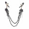 Затискач для сосків Art of Sex - Nipple clamps Sexy Jewelry Black