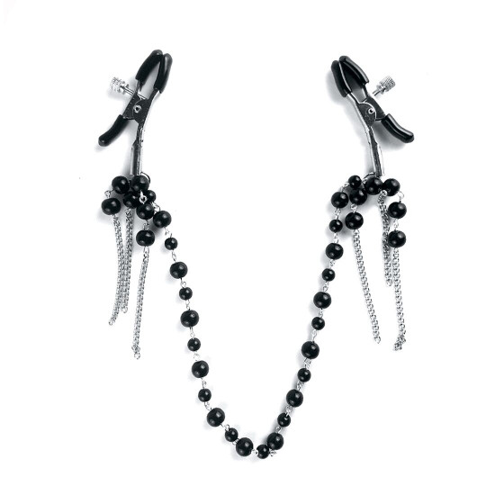 Затискач для сосків Art of Sex - Nipple clamps Afina Black Затискач для сосків Art of Sex - Nipple clamps Afina Black