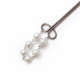 Затискач для клітора Art of Sex - Clit Clamp Royal Pearls Затискач для клітора Art of Sex - Clit Clamp Royal Pearls