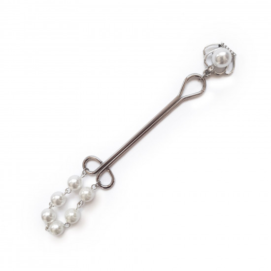 Затискач для клітора Art of Sex - Clit Clamp Royal Pearls Затискач для клітора Art of Sex - Clit Clamp Royal Pearls