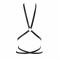Портупея з екошкіри Bijoux Indiscrets Maze – Multi-Way Body Harness Black