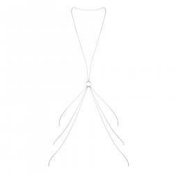Ланцюжок для тіла Bijoux Indiscrets Magnifique 8 Body Chain — Silver