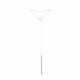Ланцюжок для тіла Bijoux Indiscrets Magnifique Tickler Pendant Chain — Silver Ланцюжок для тіла Bijoux Indiscrets Magnifique Tickler Pendant Chain — Silver