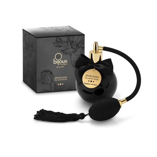 Зволожувальний спрей для тіла Bijoux Indiscrets Aphrodisia Body Mist зі збуджувальним ароматом Зволожувальний спрей для тіла Bijoux Indiscrets Aphrodisia Body Mist зі збуджувальним ароматом