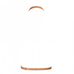 Портупея Bijoux Indiscrets MAZE - 8 Harness Brown, екошкіра