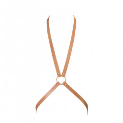 Портупея Bijoux Indiscrets MAZE - 8 Harness Brown, екошкіра