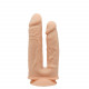Фалоімітатор подвійний SilexD Double Gusto Flesh (Model 1 size 8" & 7"), двошаровий, силікон + Silex Фалоімітатор подвійний SilexD Double Gusto Flesh (Model 1 size 8" & 7"), двошаровий, силікон + Silex