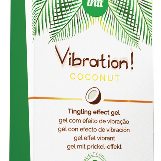 Рідкий вібратор Intt Vibration Coconut Vegan (15 мл) Рідкий вібратор Intt Vibration Coconut Vegan (15 мл)