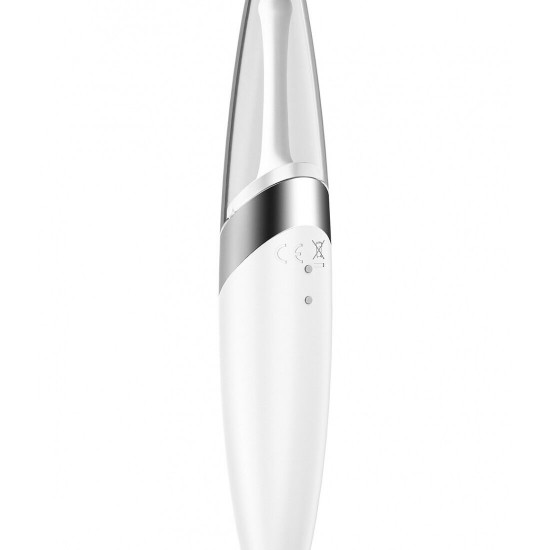 Вібратор для клітора Satisfyer Twirling Delight White Вібратор для клітора Satisfyer Twirling Delight White