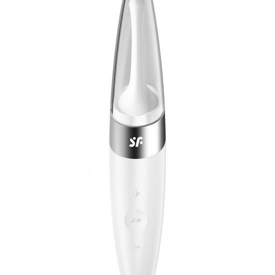 Вібратор для клітора Satisfyer Twirling Delight White Вібратор для клітора Satisfyer Twirling Delight White