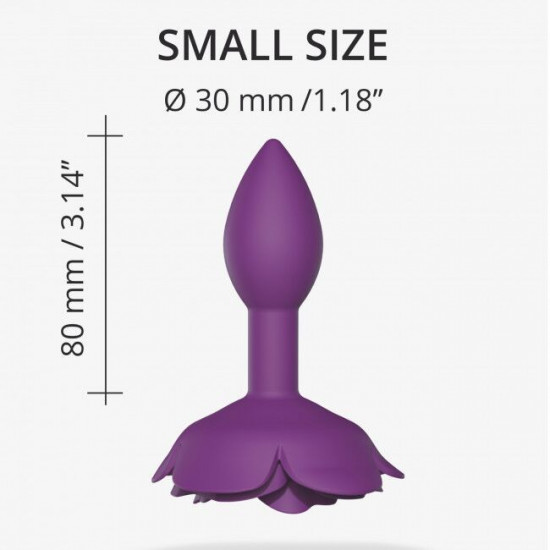 Силіконова анальна пробка Love To Love OPEN ROSES S SIZE - PURPLE RAIN Силіконова анальна пробка Love To Love OPEN ROSES S SIZE - PURPLE RAIN