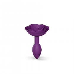 Силіконова анальна пробка Love To Love OPEN ROSES S SIZE - PURPLE RAIN