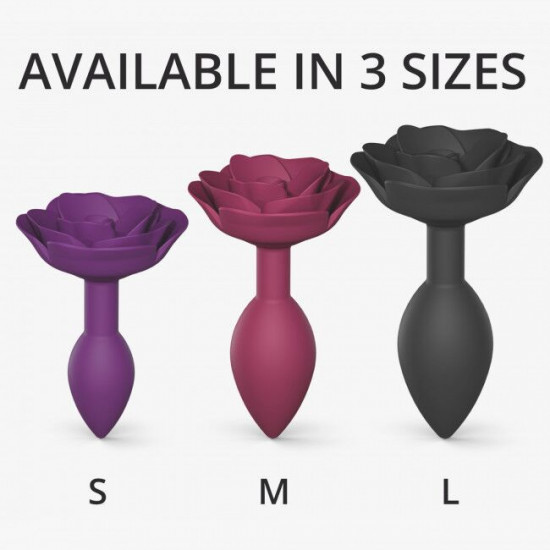 Силіконова анальна пробка Love To Love OPEN ROSES S SIZE - PURPLE RAIN Силіконова анальна пробка Love To Love OPEN ROSES S SIZE - PURPLE RAIN