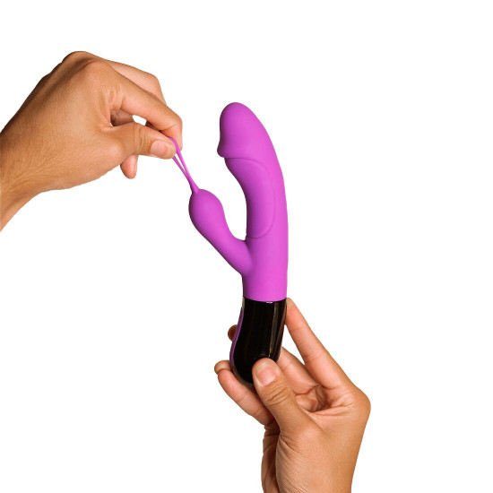 Вібратор-кролик Adrien Lastic Ares 2.0 з петелькою для пальця, що перезаряджається Вібратор-кролик Adrien Lastic Ares 2.0 з петелькою для пальця, що перезаряджається