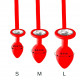 Чоловічі труси XS-2XL із силіконовою анальною пробкою Art of Sex - Joni plug panties size S Red Чоловічі труси XS-2XL із силіконовою анальною пробкою Art of Sex - Joni plug panties size S Red