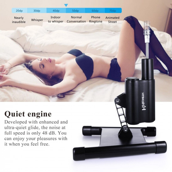 Смарт секс-машина Hismith AK-03 Sex Machine APP з фалоімітатором, особливо стійка, не потребує склад Смарт секс-машина Hismith AK-03 Sex Machine APP з фалоімітатором, особливо стійка, не потребує склад