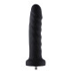 Силіконовий фалоімітатор для секс-машин Hismith 7.1″ Anal Dildo Black, система KlicLok Силіконовий фалоімітатор для секс-машин Hismith 7.1″ Anal Dildo Black, система KlicLok