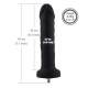 Силіконовий фалоімітатор для секс-машин Hismith 7.1″ Anal Dildo Black, система KlicLok Силіконовий фалоімітатор для секс-машин Hismith 7.1″ Anal Dildo Black, система KlicLok