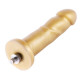 Золотий фалоімітатор Hismith 6.8″ Golden Silicone Dildo, система KlicLok Золотий фалоімітатор Hismith 6.8″ Golden Silicone Dildo, система KlicLok
