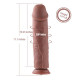 Силіконовий фалоімітатор для секс-машин Hismith 11″ Silicone Dildo, система KlicLok Силіконовий фалоімітатор для секс-машин Hismith 11″ Silicone Dildo, система KlicLok