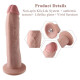 Фалоімітатор 10.2″ з вібрацією для секс-машин Hismith Silicone Dildo with Vibe, KlicLok, пульт ДК Фалоімітатор 10.2″ з вібрацією для секс-машин Hismith Silicone Dildo with Vibe, KlicLok, пульт ДК