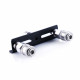 Подвійний конектор для секс-машин Hismith Quick Connector Adapter with Double Head, система KlicLok Подвійний конектор для секс-машин Hismith Quick Connector Adapter with Double Head, система KlicLok