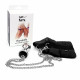 Наручники з металевою анальною пробкою Art of Sex Handcuffs with Metal Anal Plug size M Black Наручники з металевою анальною пробкою Art of Sex Handcuffs with Metal Anal Plug size M Black