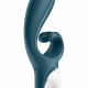 Смартвібратор-кролик Satisfyer Hug Me Bluegrey, 2 мотори, діаметр 4,2см, широка кліторальна частина Смартвібратор-кролик Satisfyer Hug Me Bluegrey, 2 мотори, діаметр 4,2см, широка кліторальна частина