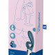 Смартвібратор-кролик Satisfyer Hug Me Bluegrey, 2 мотори, діаметр 4,2см, широка кліторальна частина Смартвібратор-кролик Satisfyer Hug Me Bluegrey, 2 мотори, діаметр 4,2см, широка кліторальна частина