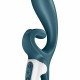 Смартвібратор-кролик Satisfyer Hug Me Bluegrey, 2 мотори, діаметр 4,2см, широка кліторальна частина Смартвібратор-кролик Satisfyer Hug Me Bluegrey, 2 мотори, діаметр 4,2см, широка кліторальна частина