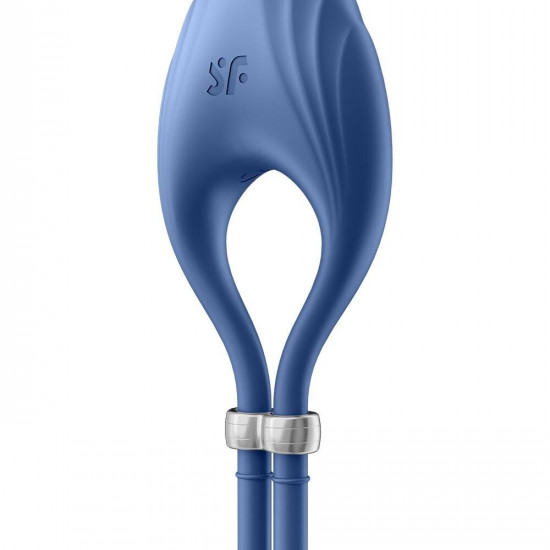 Ерекційне віброкільце-ласо Satisfyer Duelist Blue, 10 режимів, потужний мотор Ерекційне віброкільце-ласо Satisfyer Duelist Blue, 10 режимів, потужний мотор